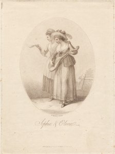 Sophia och Olivia av Francesco Bartolozzi