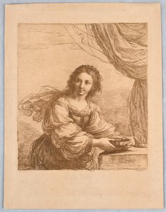 Sophonisba, med en skål av Francesco Bartolozzi