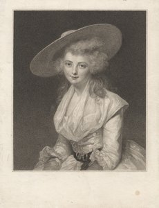 Hon. Miss Bingham av Francesco Bartolozzi