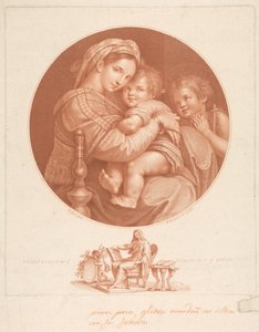 Jungfrun av Francesco Bartolozzi
