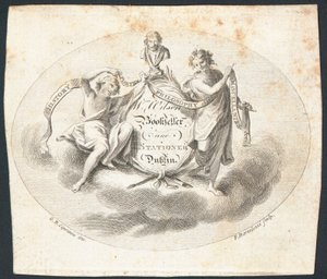 Handelskort, William Wilson av Francesco Bartolozzi