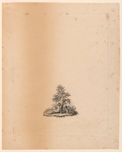 Vinjett för "The Gardens" av Abbé de Lille av Francesco Bartolozzi