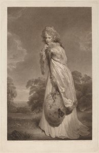 Elizabeth Farran av Francesco Bartolozzi after Sir Thomas Lawrence
