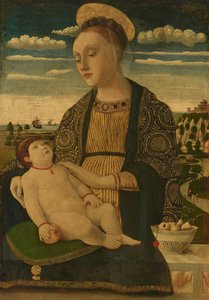 Madonna och barn av Francesco Benaglio