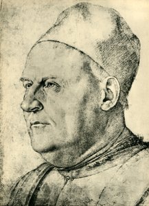 Porträtt av en venetiansk senator, 1487, 1943.