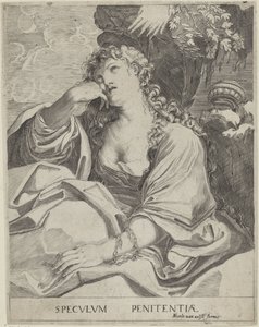 Maria Magdalena av Francesco Brizio (attributed to)