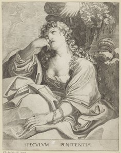 Maria Magdalena av Francesco Brizio (attributed to)