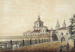 St. Andronik-klostret i Moskva, 1780-talet av Francesco Camporesi