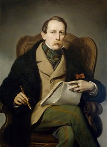 Självporträtt av Francis Coghetti (1802-1875)