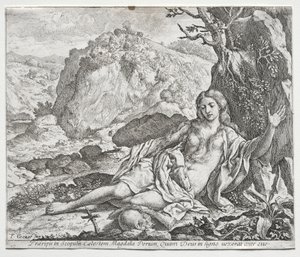 Den ångerfulla Magdalen, 1650.