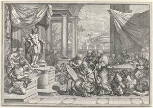 Teckningsakademi av Francesco Faraone Aquila