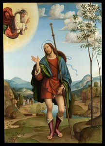 Sankt Rochus av Francesco Francia