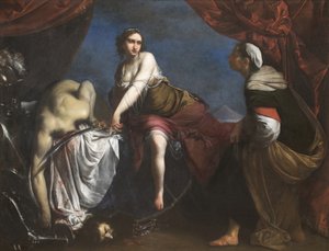 Judith och Holofernes, 1630-1635.