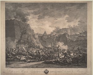 Belägringen av fästningen Ochakov i december 1788, 1792