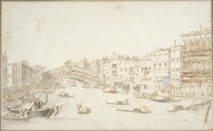 Rialtobron av Francesco Guardi