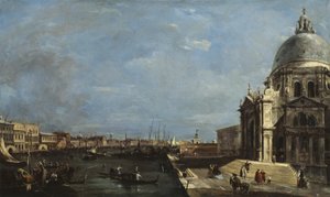 Canal Grande, Venedig, ca 1760 av Francesco Guardi