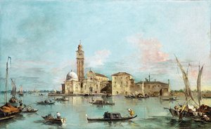 Ön San Michele, Venedig, 1770-talet.