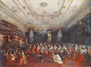 Venetiansk galakonsert av Francesco Guardi