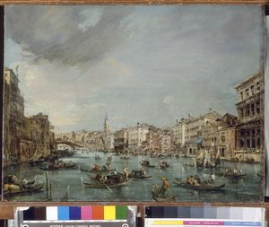 Utsikt över Palazzo Grimani och Palazzo Manin Utsikt över Palazzo Grimani och Palazzo Manin av Francesco Guardi