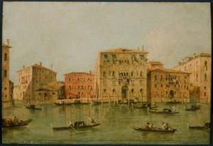 "Utsikt över Palazzo Loredan dell