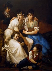 Familjeporträtt av Francesco Hayez
