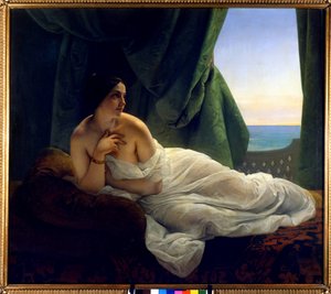 Målning av Francesco Hayez (1791-1882) av Francesco Hayez