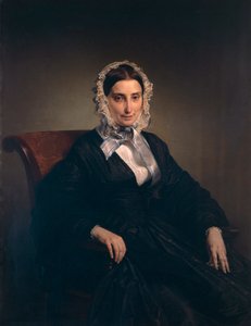 Porträtt av Teresa Borri (Alessandro Manzonis andra fru) av Francesco Hayez (1791-1882) av Francesco Hayez