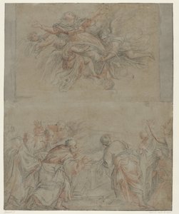 Marias antagande av Francesco II Bassano