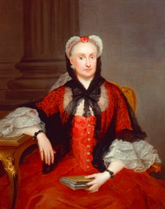 Porträtt av Maria Amalia av Sachsen (Dresden