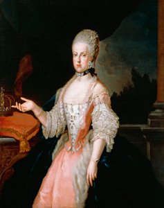 Porträtt av Maria Carolina av Österrike (Wien