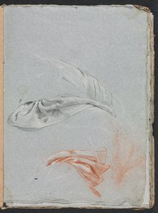 Verona Sketchbook: Draperistudier (sida 17)