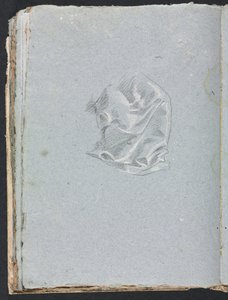 Verona Skissbok: Draperistudie sida 94, 1760. av Francesco Lorenzi