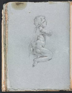 Verona Skissbok: Putto i profil (sida 64)