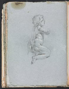 Verona Skissbok: Putto på profilsidan 64, 1760.