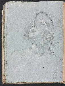Verona Skissbok: Soldat sidan 96, 1760. av Francesco Lorenzi