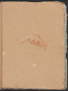 Verona Sketchbook: Study of hands (sida 23)