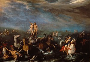 Neptunus triumf av Francesco Napoletano