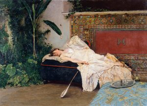 Siestan av Francesco Netti
