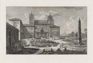 Villa Medici av Francesco Piranesi