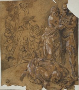 Agamemnons återkomst av Francesco Primaticcio