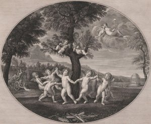 Amorer firar våldtäkten av Proserpina, 1805-12.