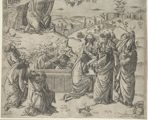 Jungfruns antagande, ca. 1495. av Francesco Rosselli