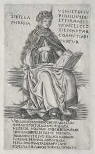 Sibyllerna: Den frygiska sibylla av Francesco Rosselli