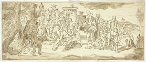 Kristus helar den lame mannen av Francesco Solimena