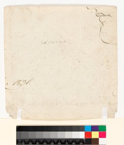 Ritning på baksidan av papperet (terso), före 1747 (grafit på papper) [se 5938251] av Francesco Solimena
