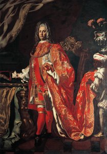 Porträtt av Marzio Carafa, hertig av Maddaloni, av Francesco Solimena (1647-1747) av Francesco Solimena