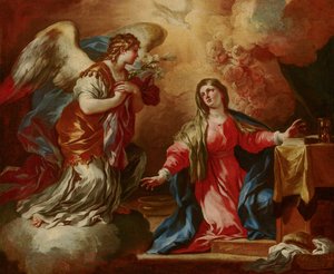 Bebådelsen av Francesco Solimena