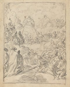 Treenighetens triumf (The Gloria) av Francesco Solimena