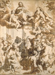 Madonna del Popolo, efter Barocci, sent 1500-tal