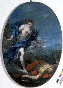 Venus och Adonis (par 78390) av Francesco Vellani